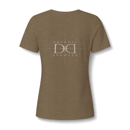 Women’s Ash Falls Ddemons V-Neck T-Shirt