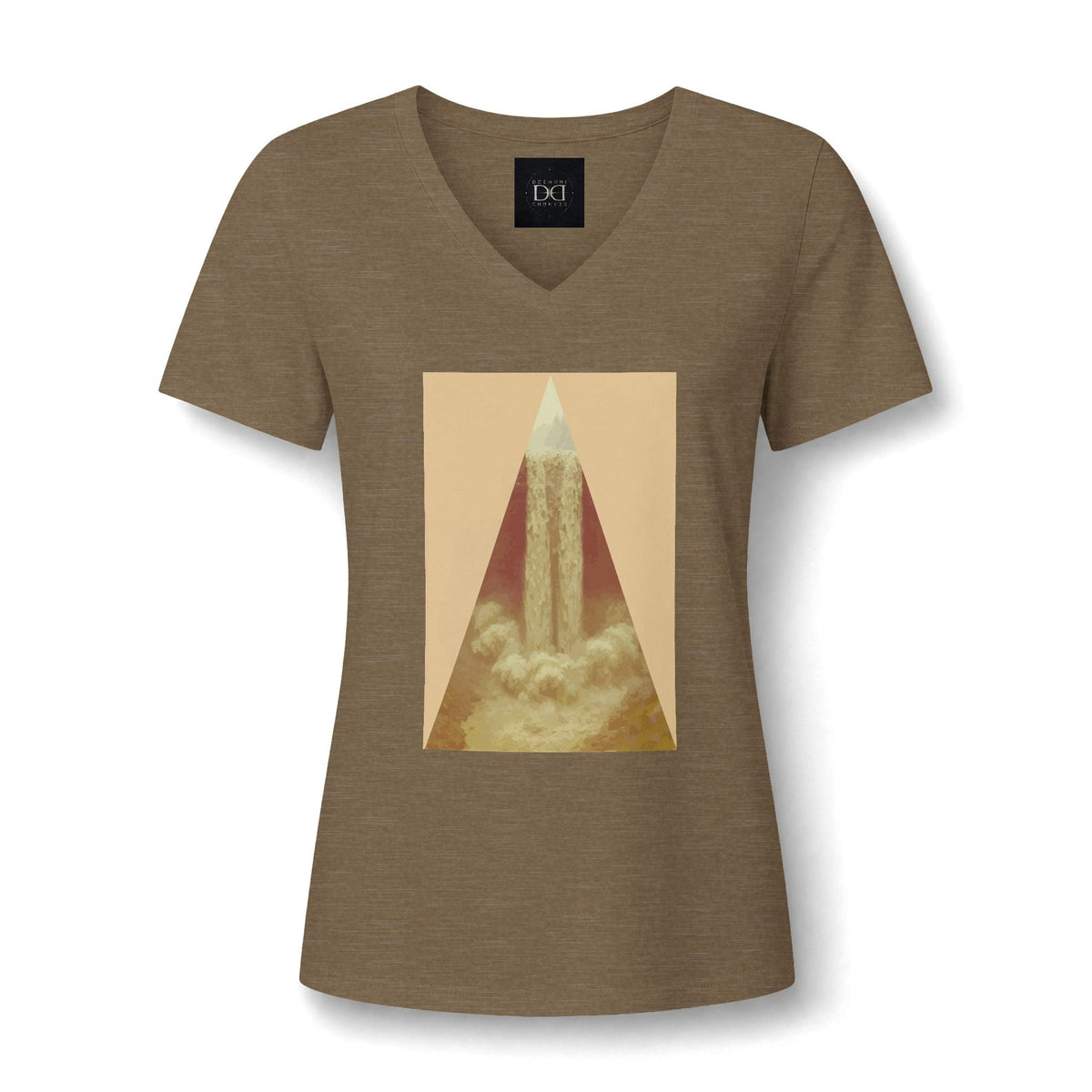 Women’s Ash Falls Ddemons V-Neck T-Shirt