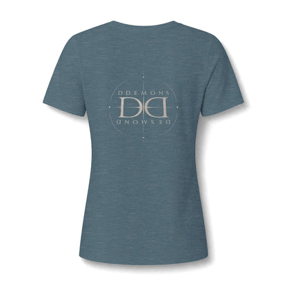 Women’s Ash Falls Ddemons V-Neck T-Shirt