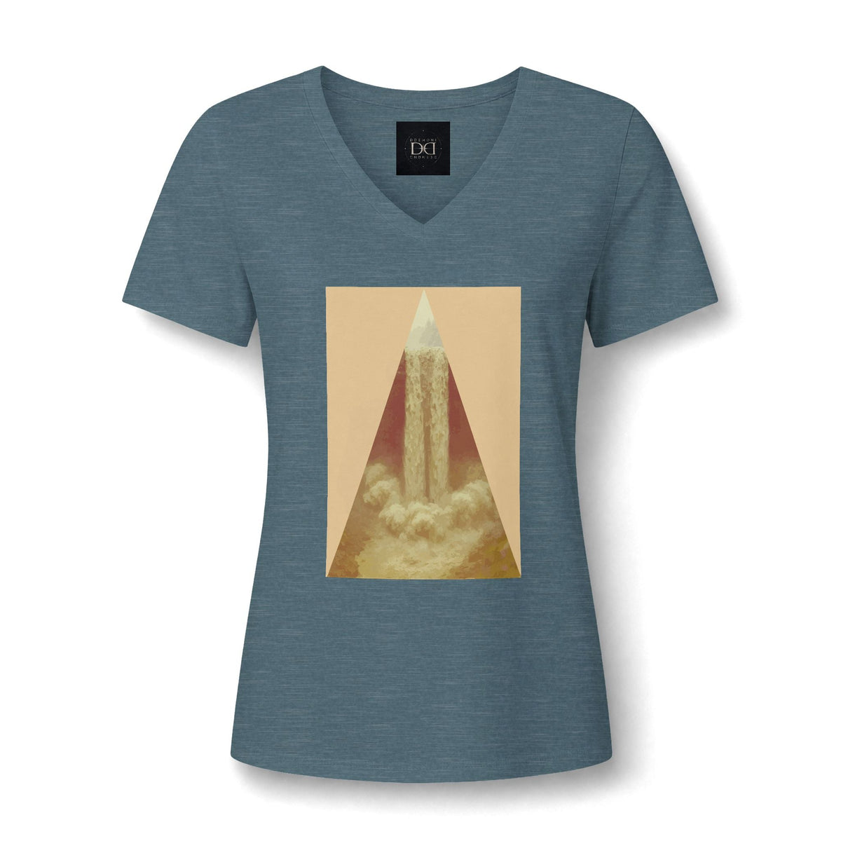 Women’s Ash Falls Ddemons V-Neck T-Shirt