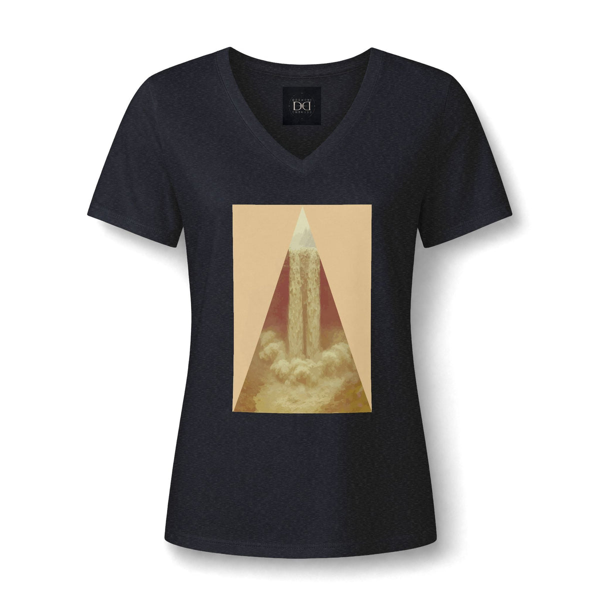 Women’s Ash Falls Ddemons V-Neck T-Shirt