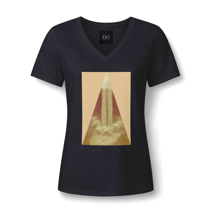 Women’s Ash Falls Ddemons V-Neck T-Shirt