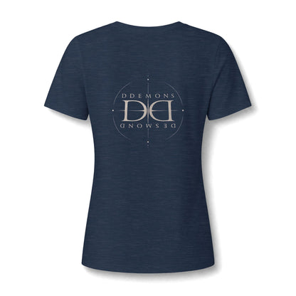 Women’s Ash Falls Ddemons V-Neck T-Shirt