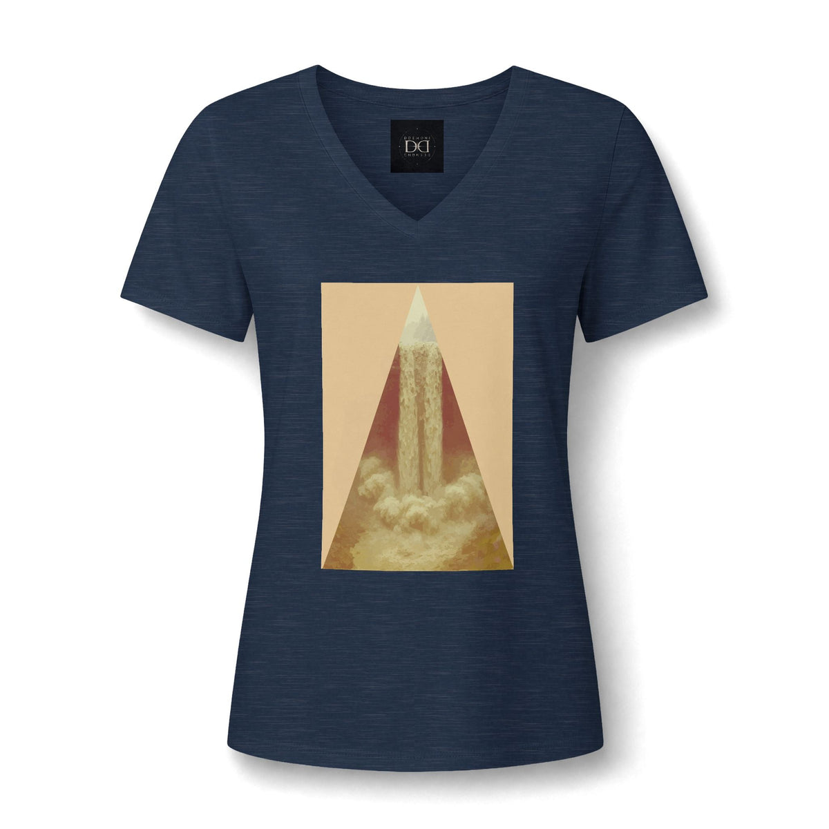 Women’s Ash Falls Ddemons V-Neck T-Shirt