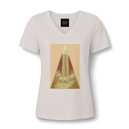 Women’s Ash Falls Ddemons V-Neck T-Shirt