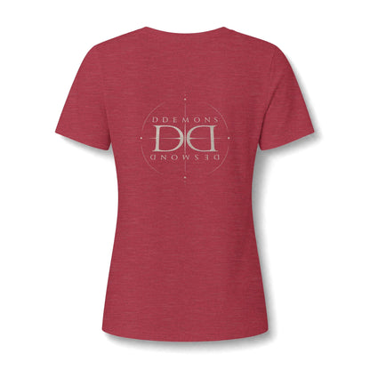 Women’s Ash Falls Ddemons V-Neck T-Shirt