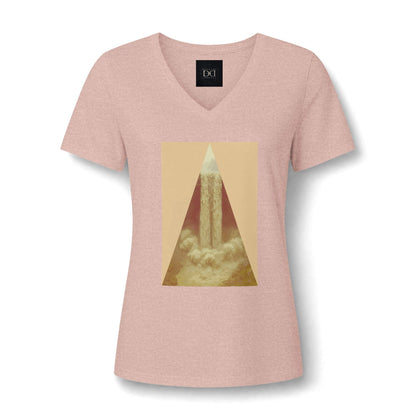 Women’s Ash Falls Ddemons V-Neck T-Shirt